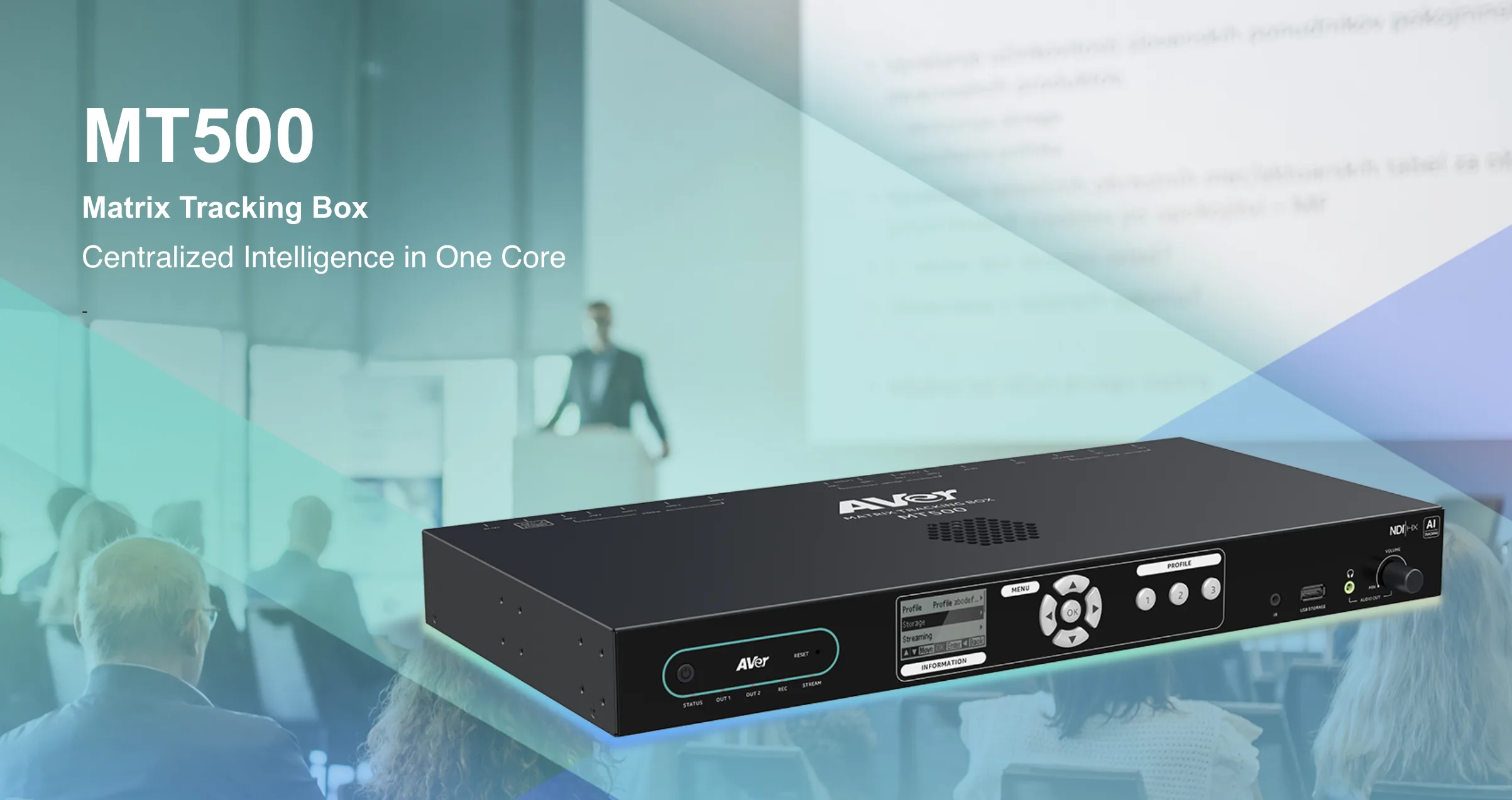 AVer MT500 : simplifier les installations multi-caméras dans les grands espaces