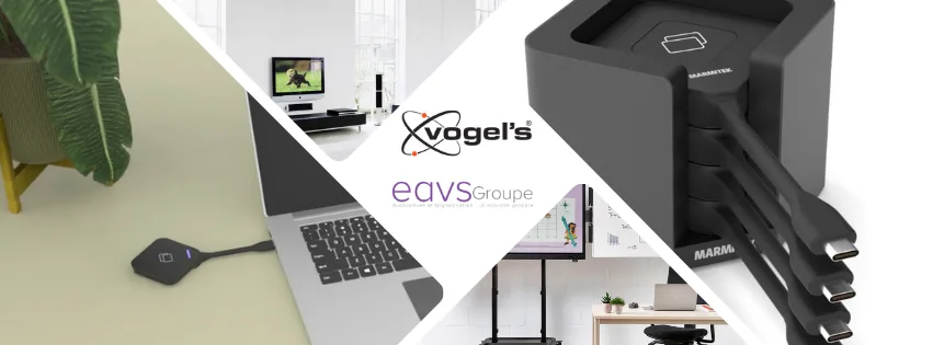 la présentation sans fil 4K par Vogel’s stream