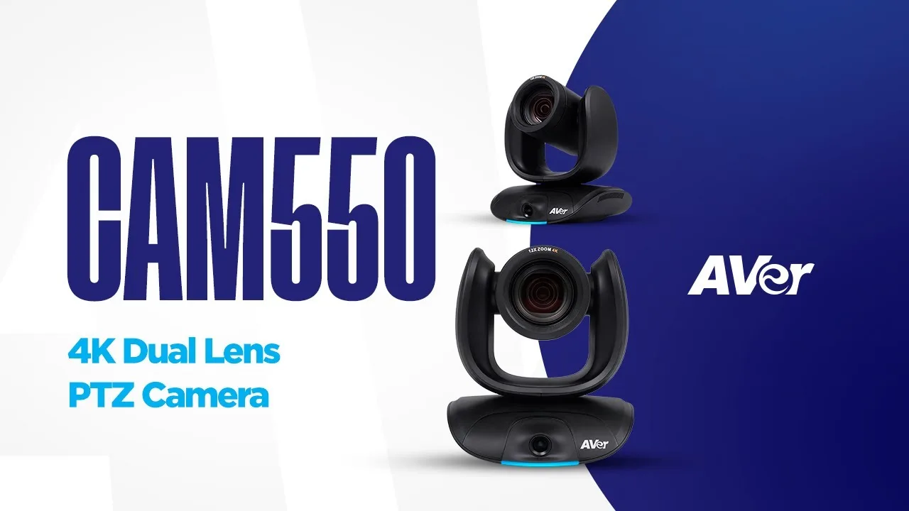 CAM550 4K Dual Lens PTZ Camera | Training Video | AVer Europe