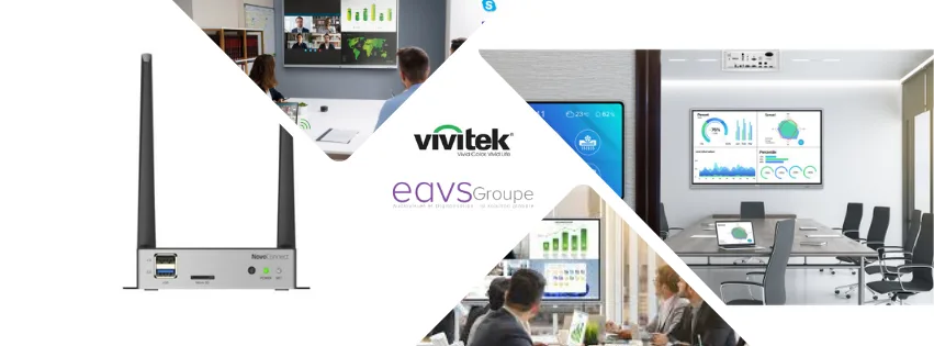 la collaboration sans fil simple, performante et accessible vivitek